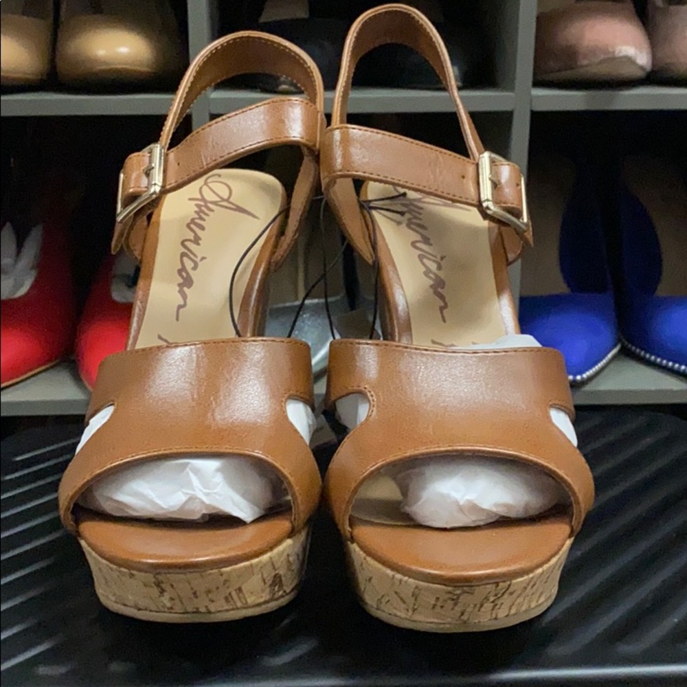 American Rag Brown Wedges